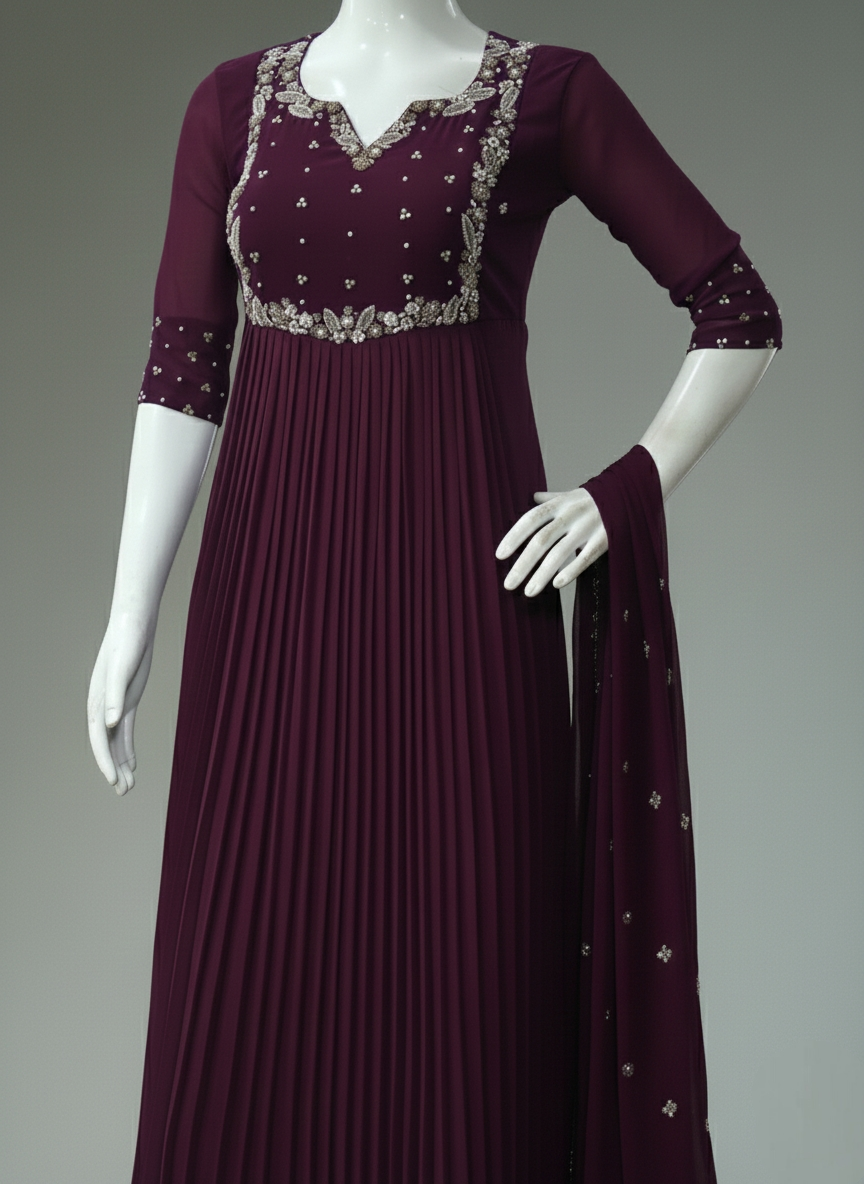 Designer salwar set (Delivery in 23 -28 days )