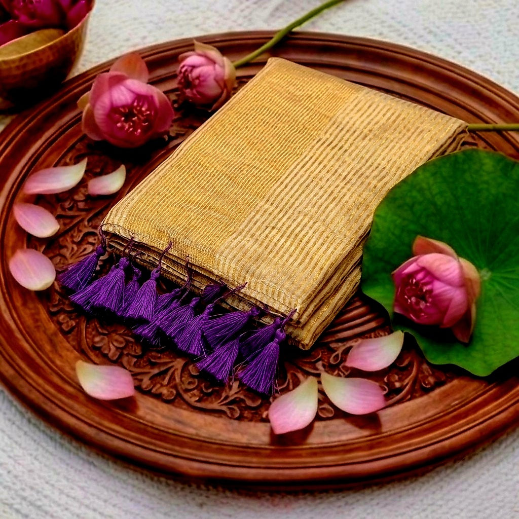 Onam special Mulcotton saree (Delivery in 25-30 working days)