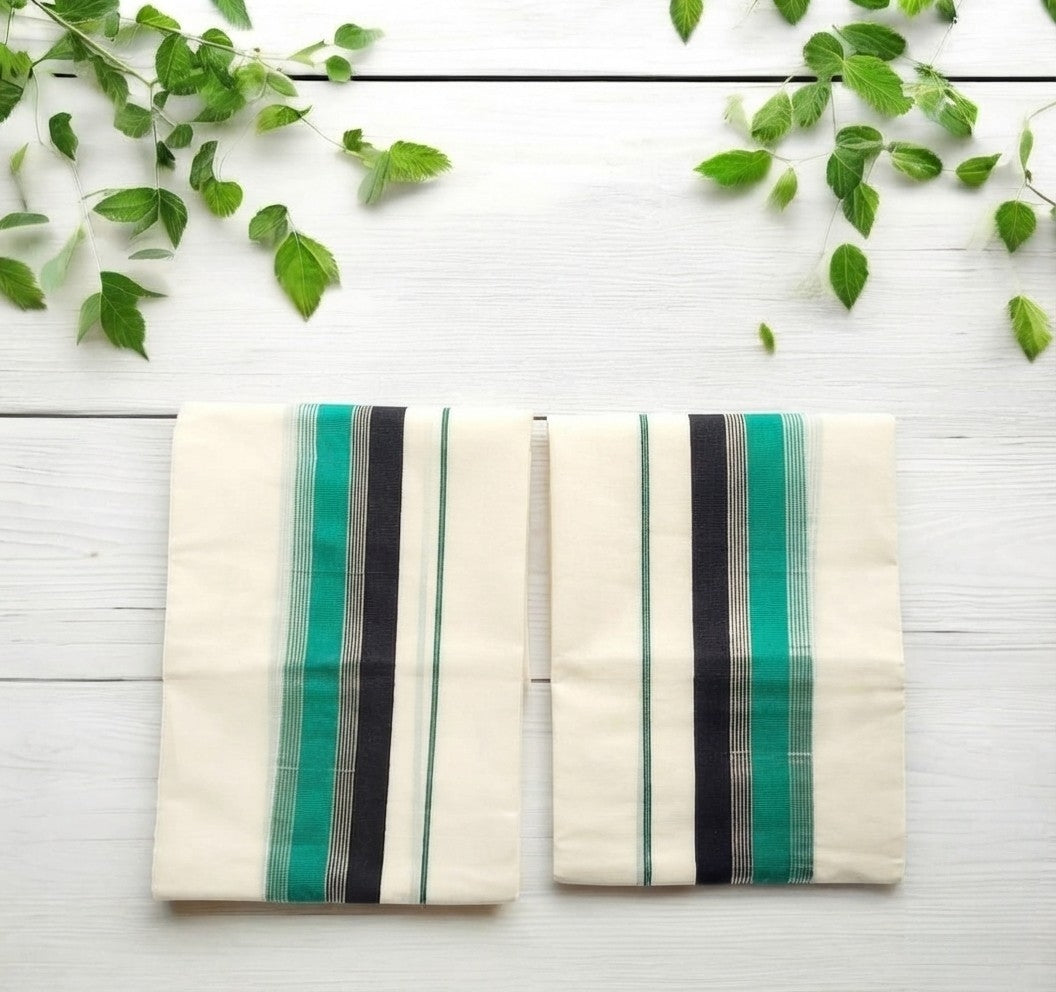 Kerala Cotton Set Mundu(Delivery in 3-5 days )