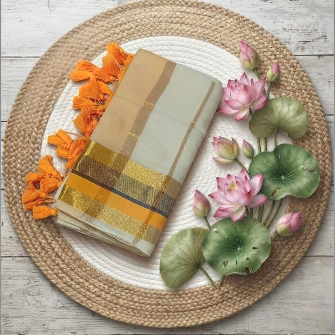 Beautiful mul cotton saree (Delivery in 18-24 days )