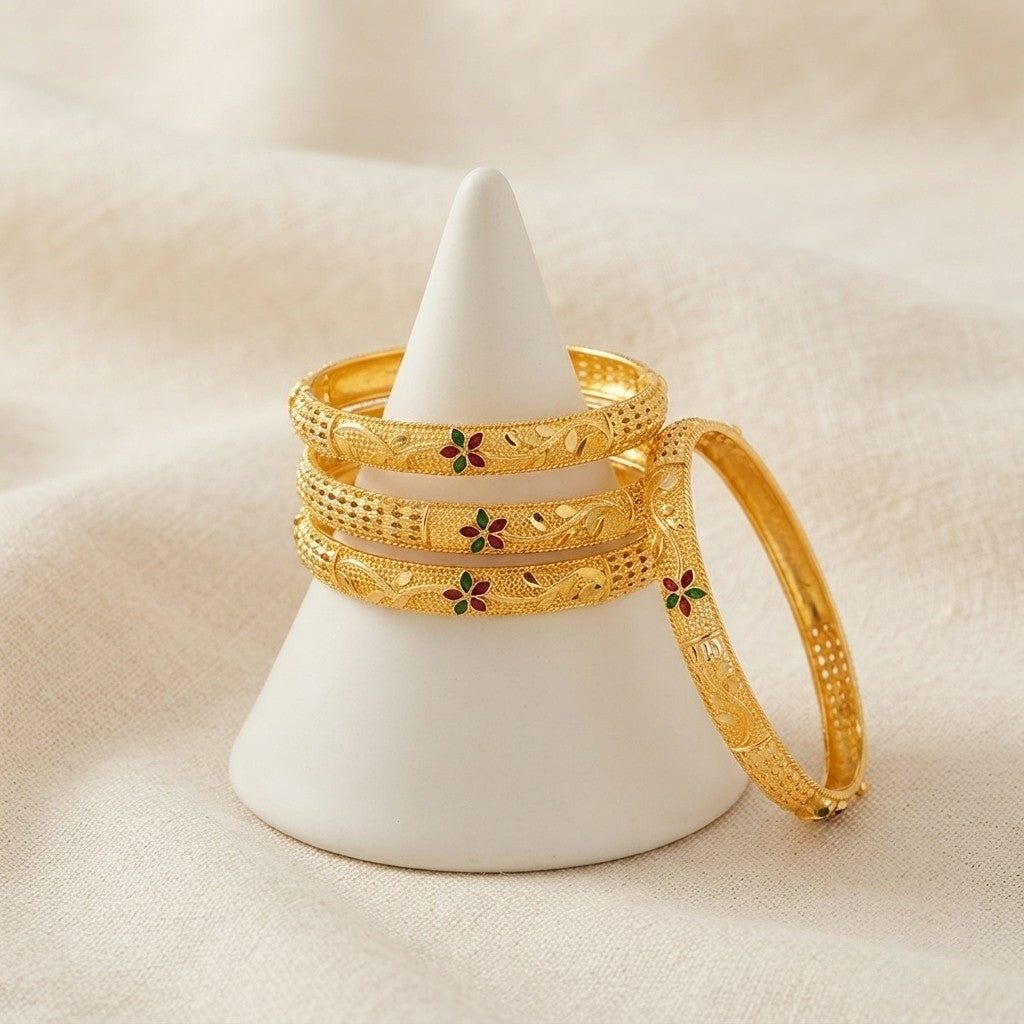Traditional bangle set (Delivery in 12 -18 days )
