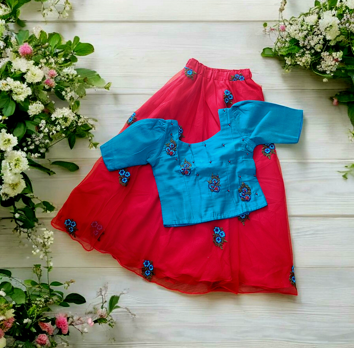 Kids Skirt and Top