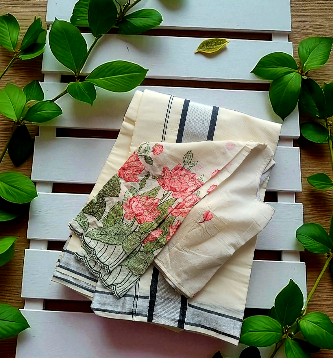 Setsaree with blouse (Delivery in 2 -4 days )