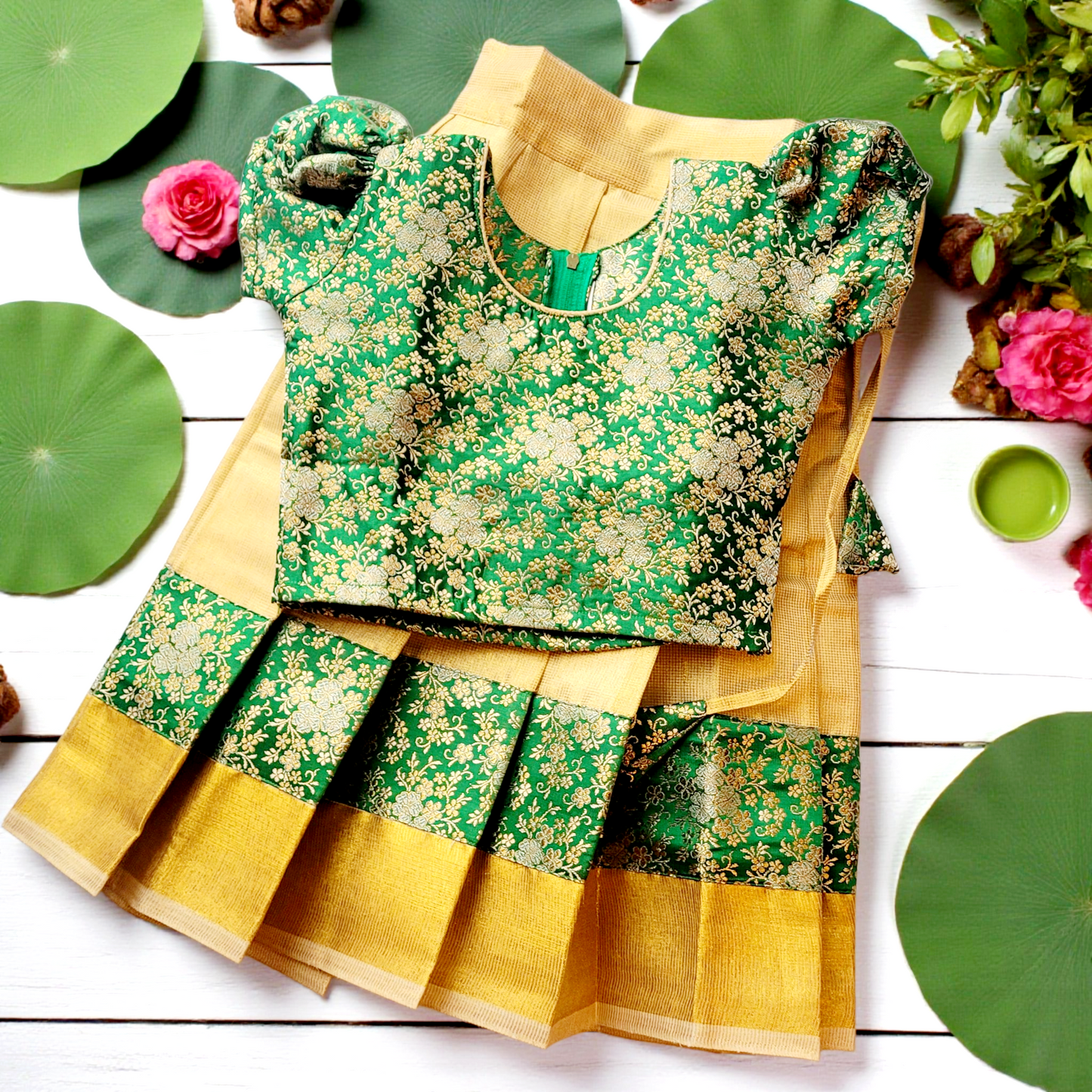 Kids Girls skirt and Top (Delivery in 3 to 6days )