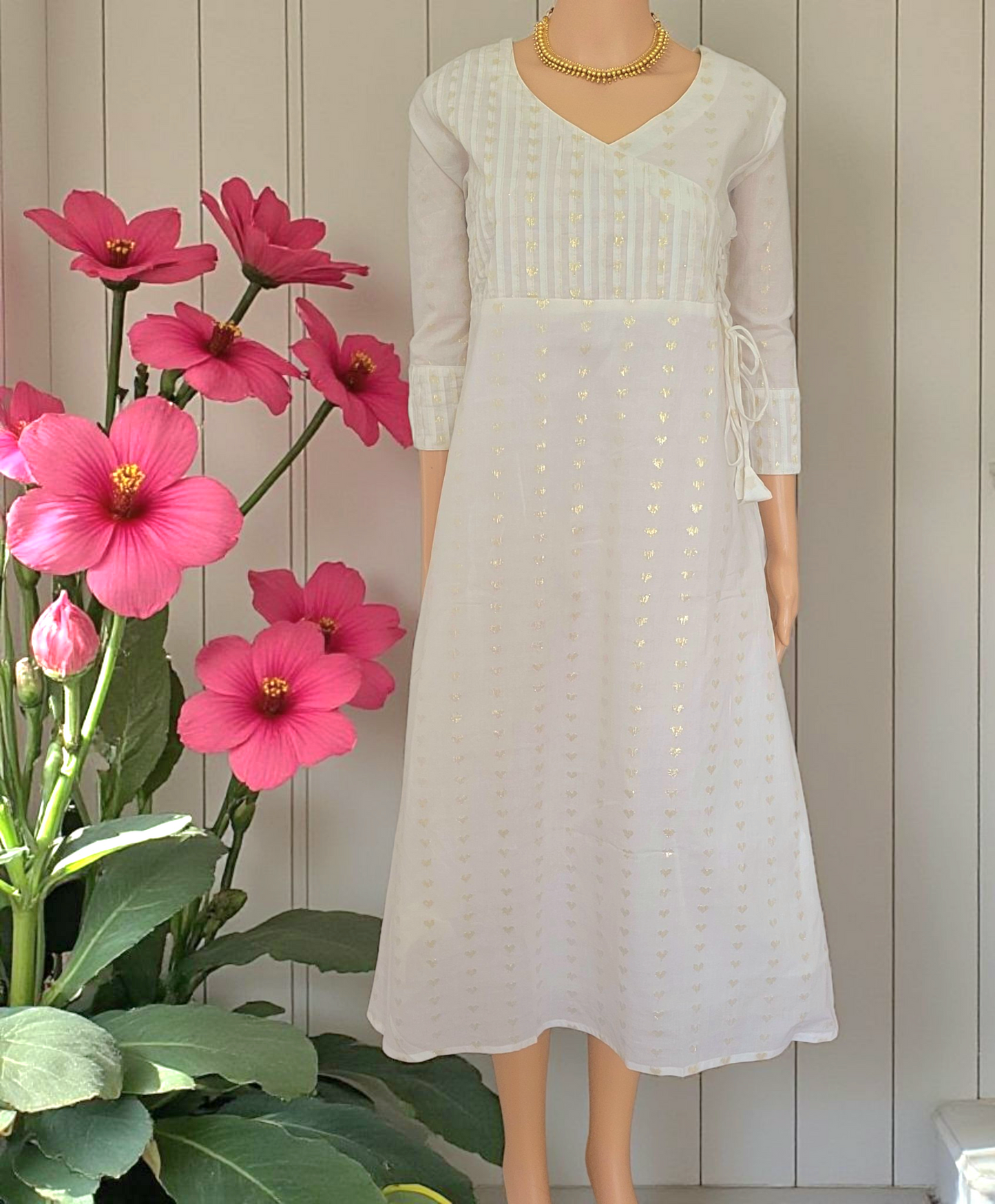 Onam special kurti (Delivery in 3 to 5 days )