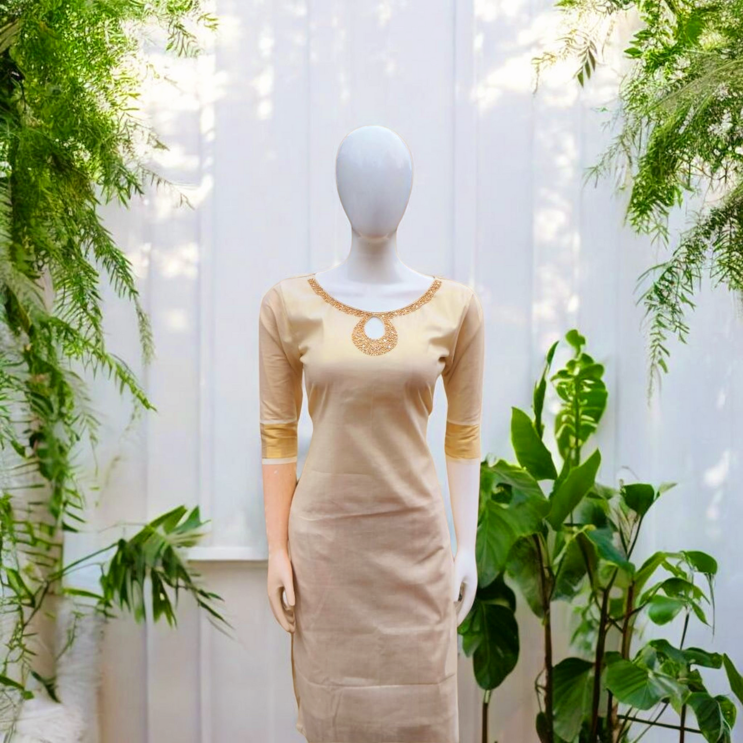Tissue silk kurti ,Delivery in 25 to 30 working days