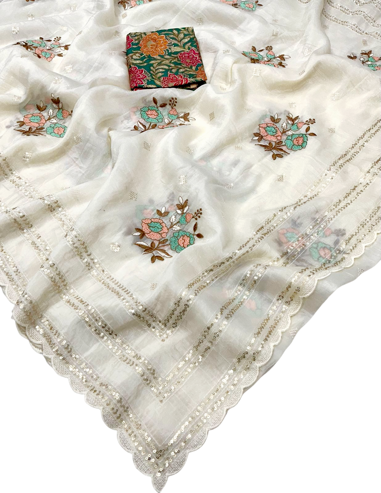 Designer Silk saree (Delivery in 15-20 working days)
