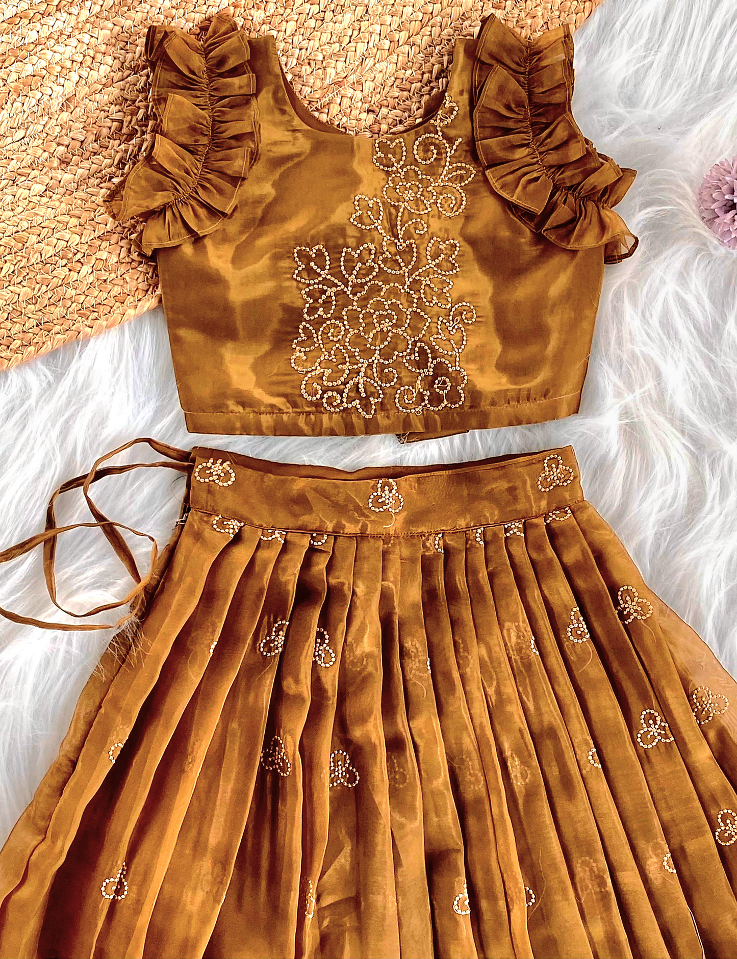 Kids Girls Skirt andTop (Delivery in 20-25 working days )