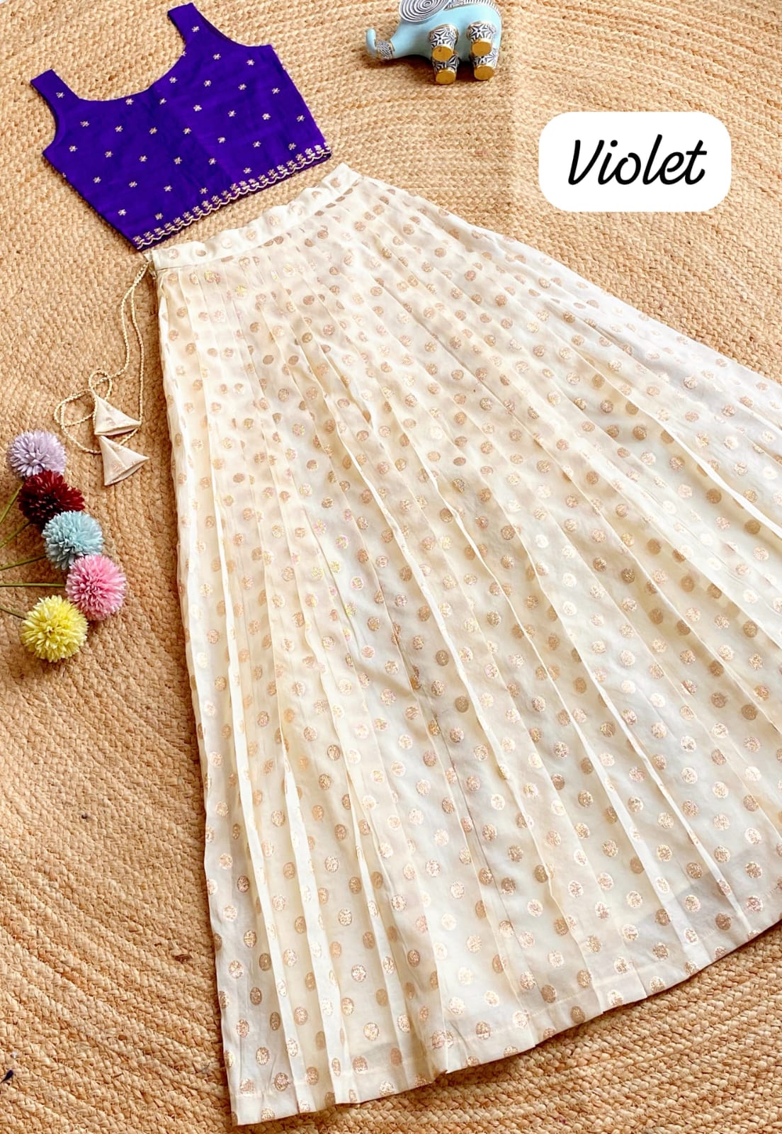 Kids girls Skirt and Top (Delivery in 15 to 20days )