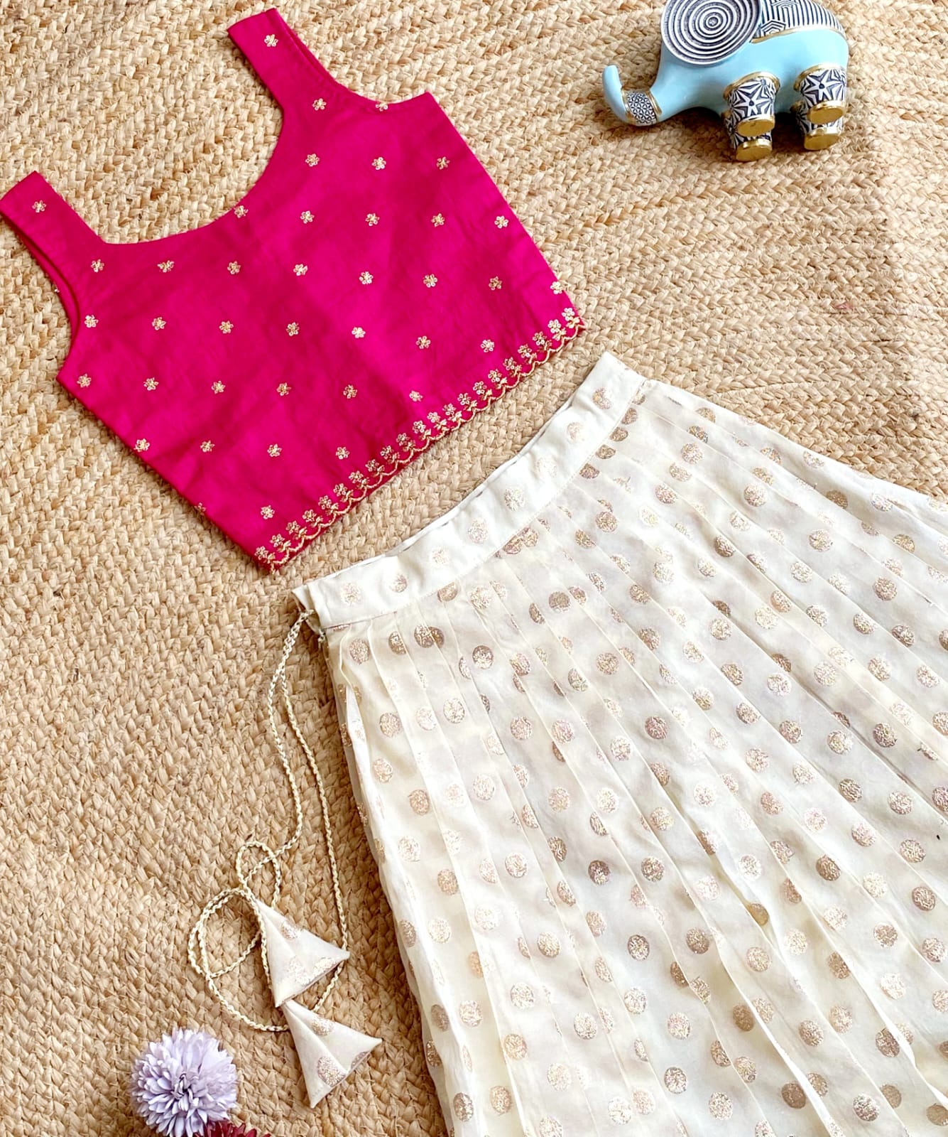 Kids Girls Skirt and Top (Delivery in 15-20working days )