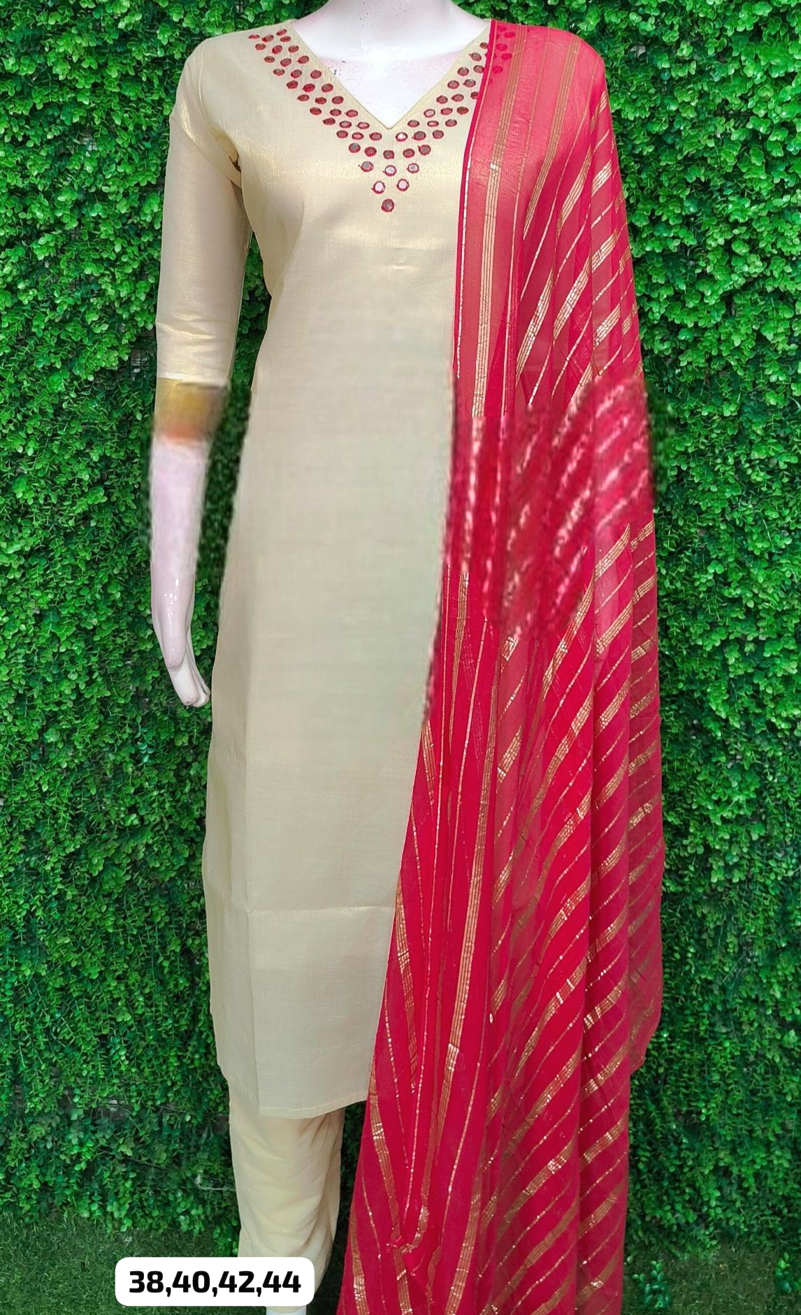 Onam Tissue Silk salwar set (Delivery in 15-20 working days)