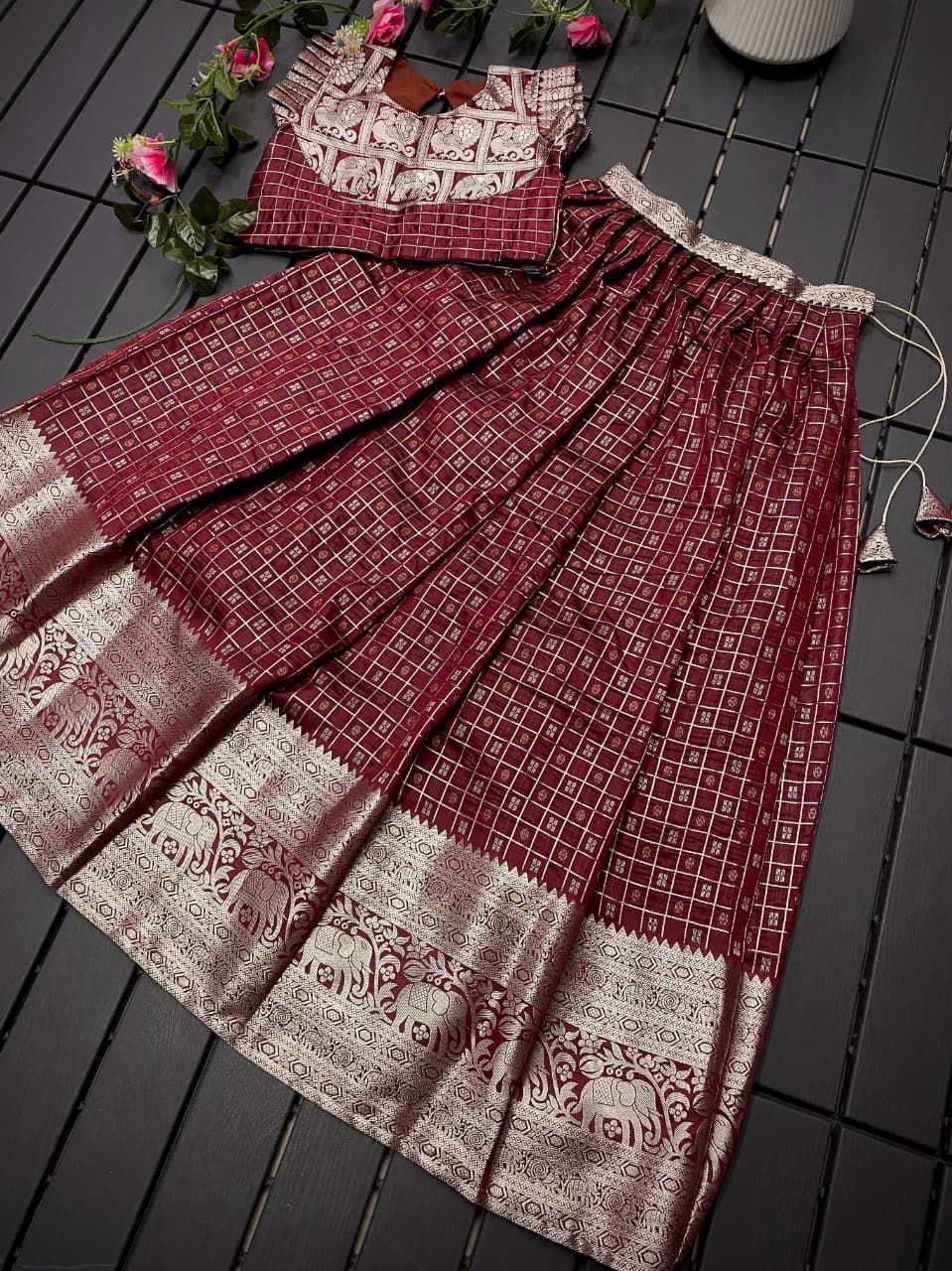 Kids Girls skirt and Top (Delivery in 10-15days )