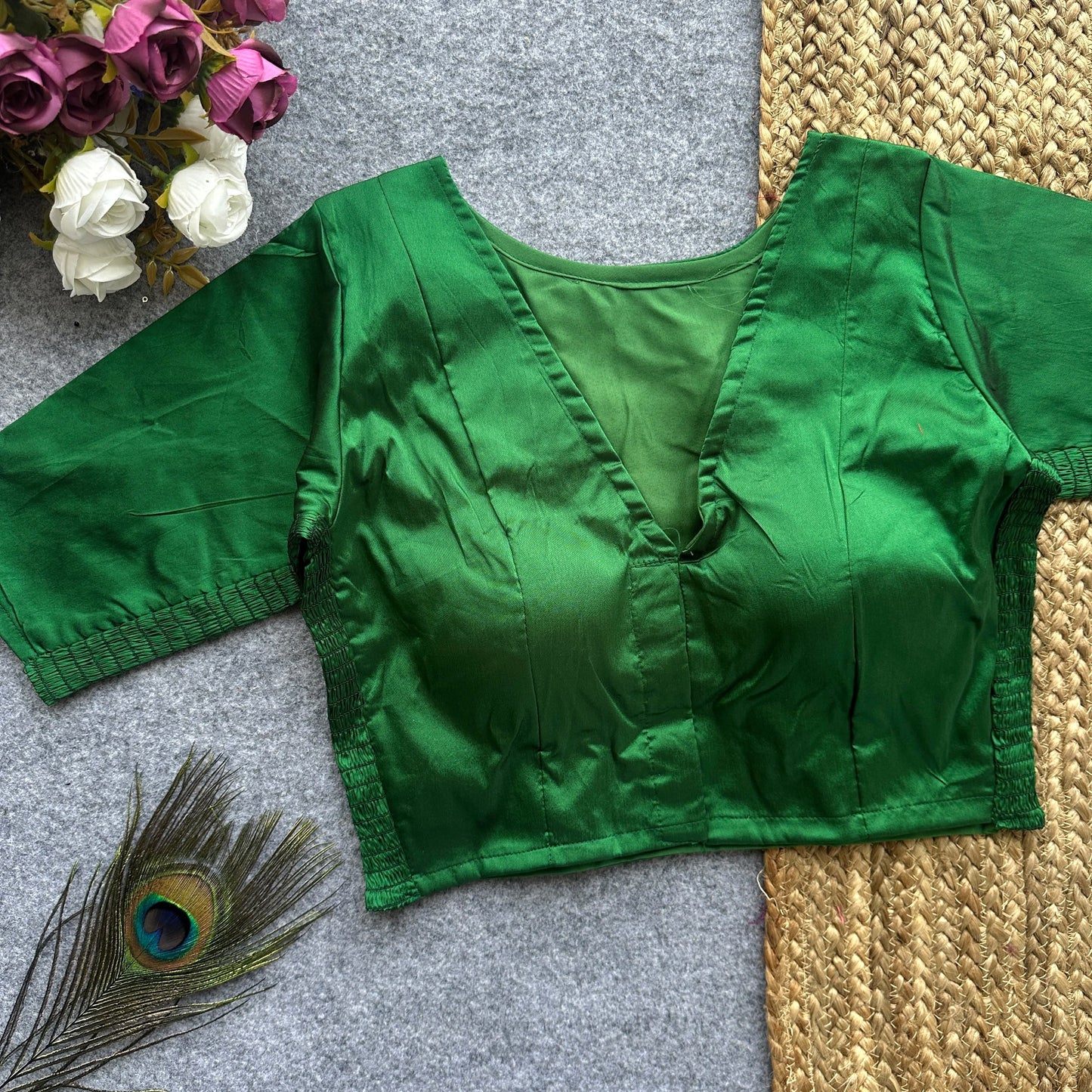 Stretchable Readymade Blouse (Delivery in 25-28 days)