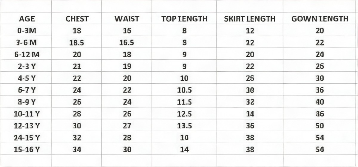 Kids Girls Skirt and Top (Delivery in 25-30working working days )