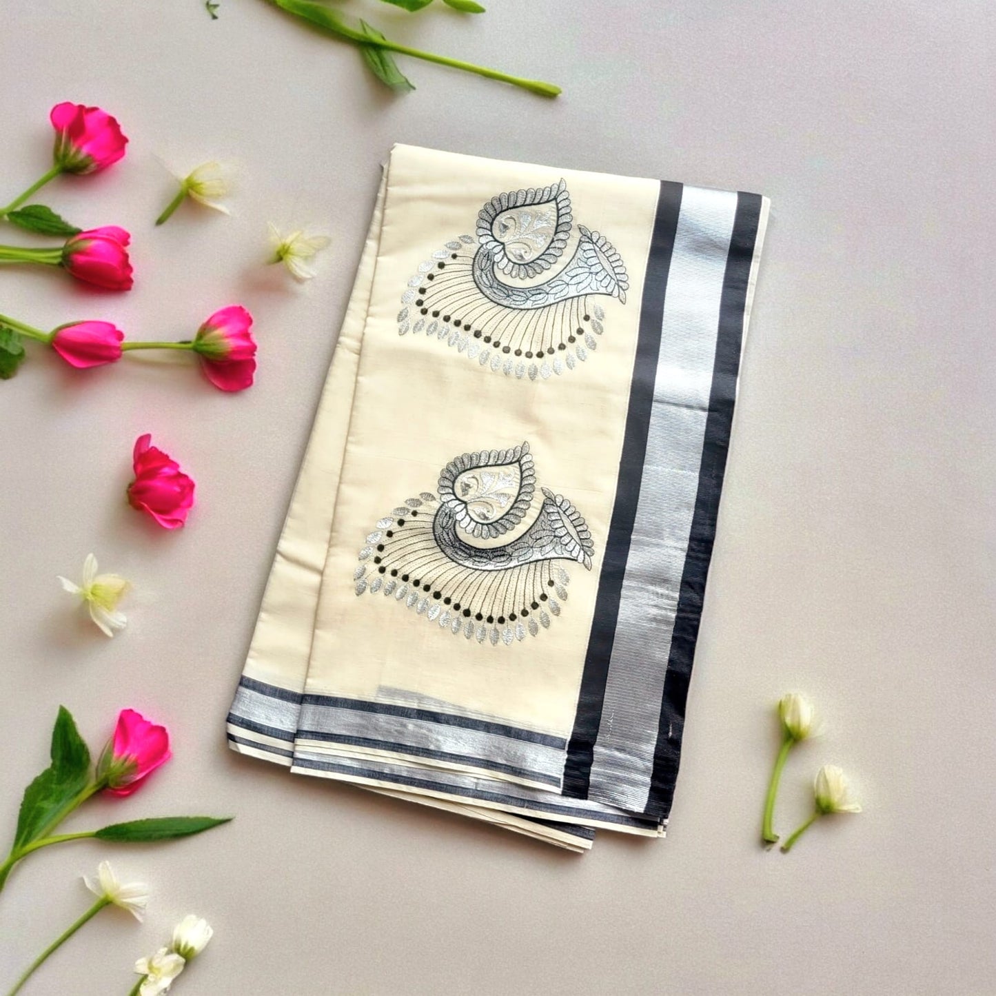 Kerala Cotton Set Saree