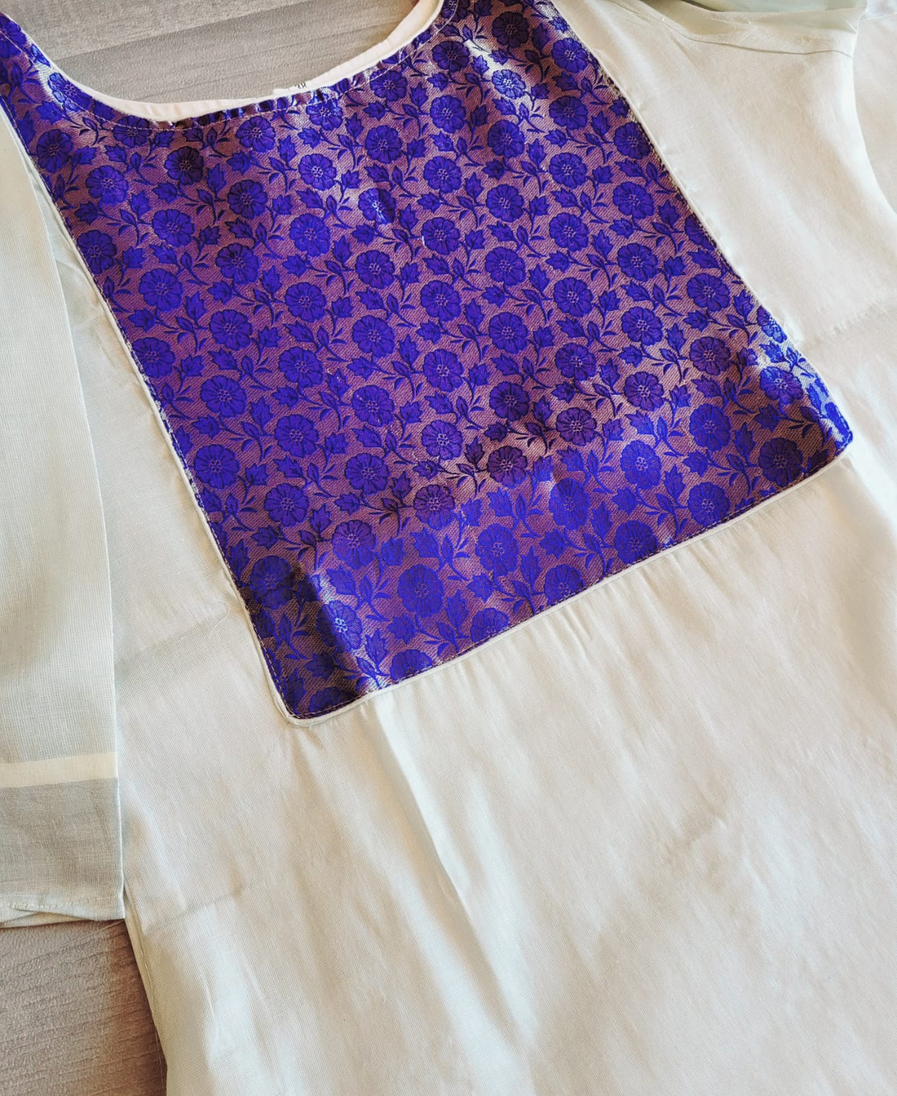 Tissue Silk Kurti (Delivery in 5 to 7 days