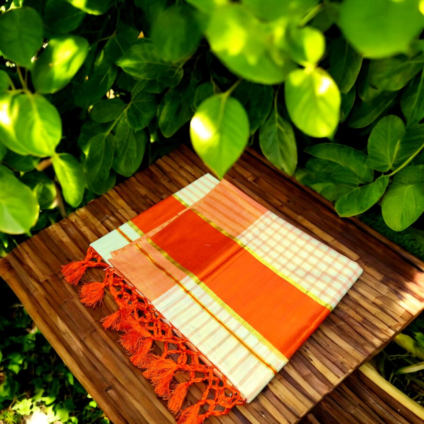 Pre Order: Kerala Tissue Silk Saree