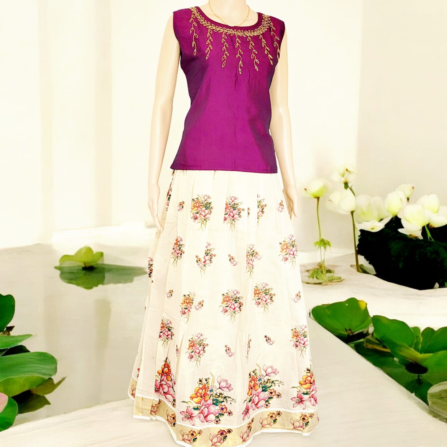 Women Skirt and Top