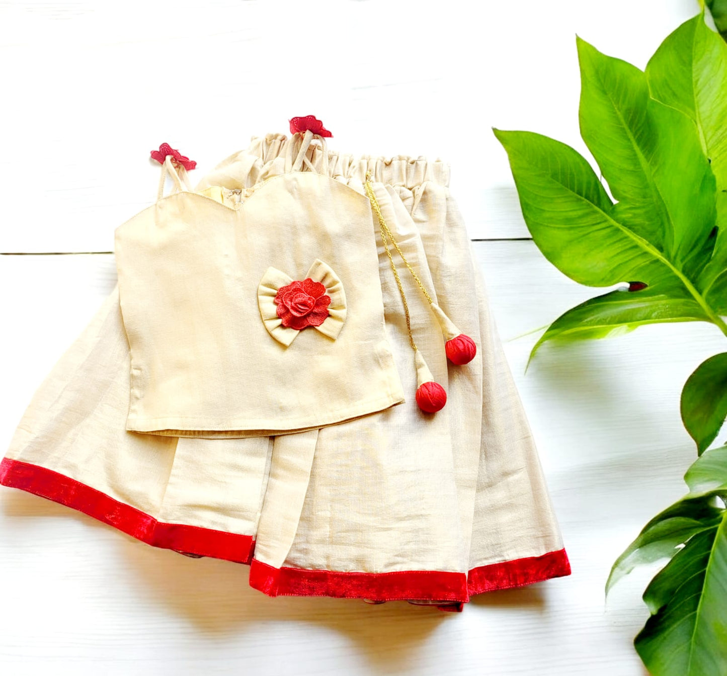 Traditional Kids Girls - Skirt and Top