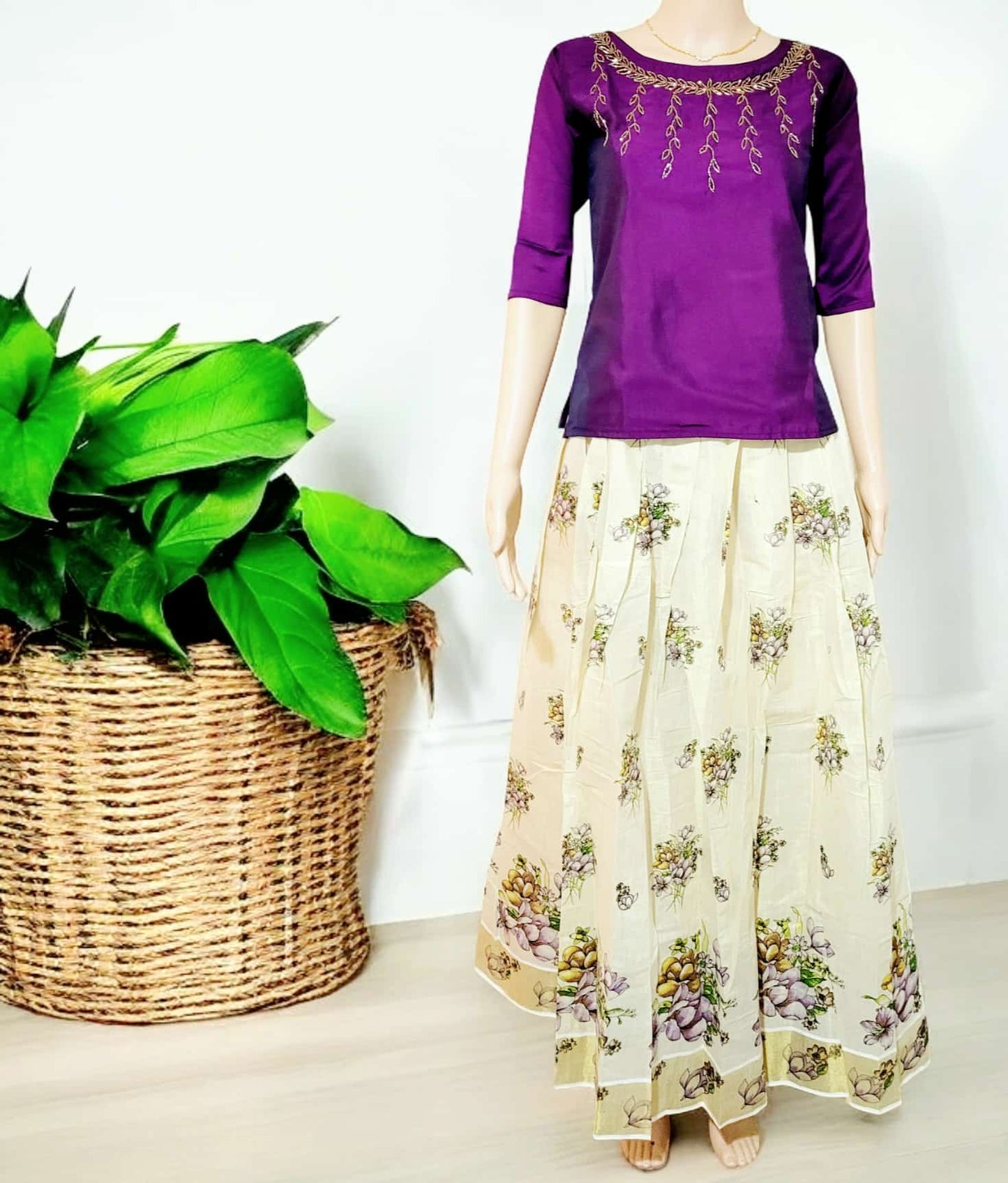 Women Skirt and Top