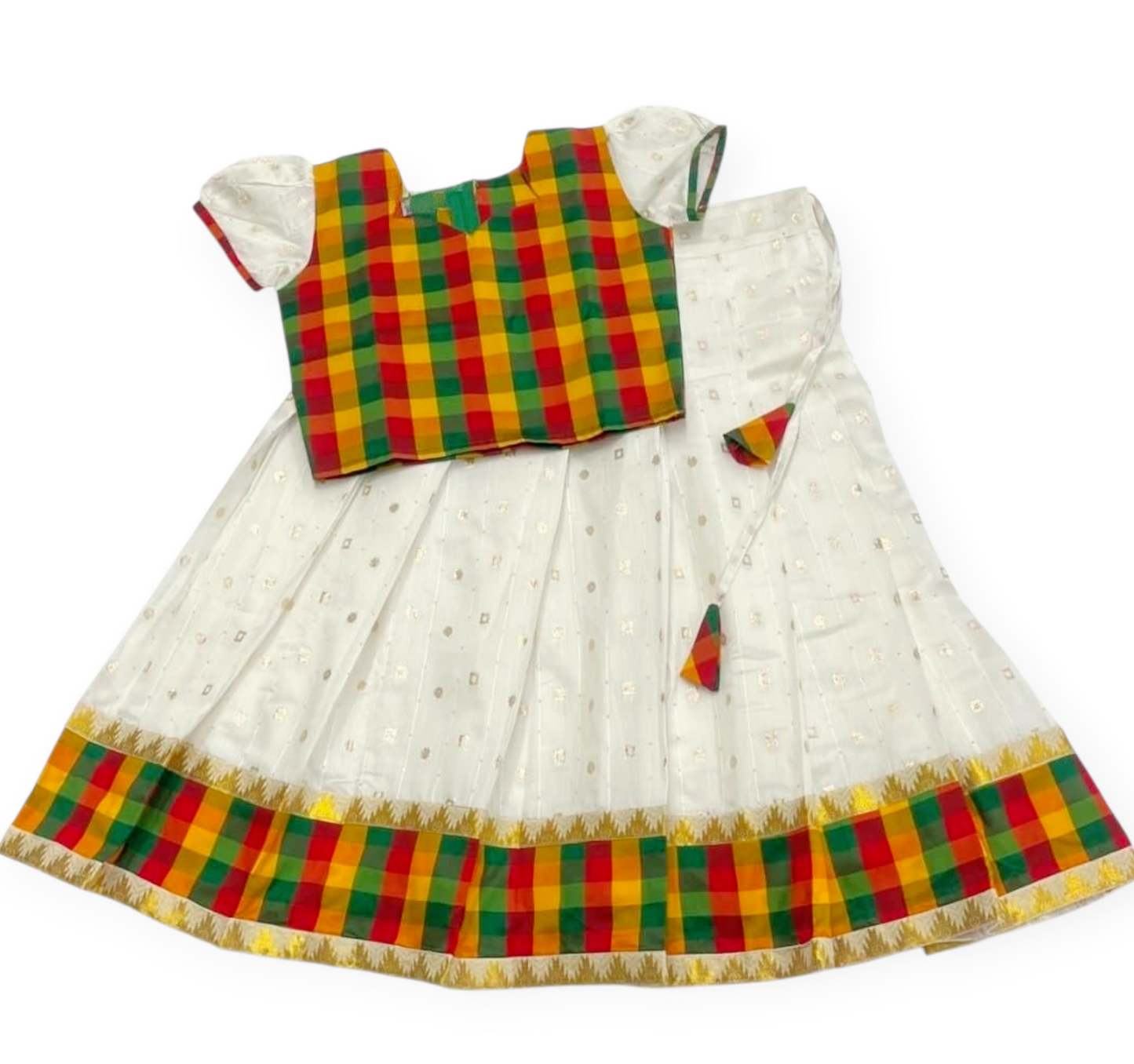 Kids Girls Top and Full skirt (Delivery in 15-18days )
