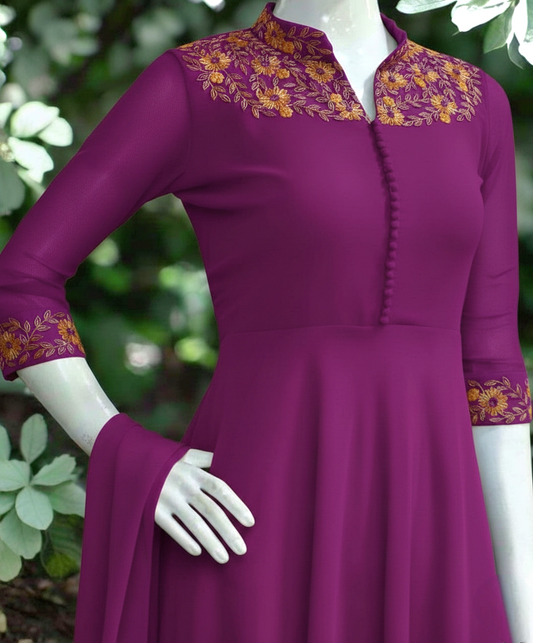 Designer salwar set ( Delivery in 25 -28 working days)