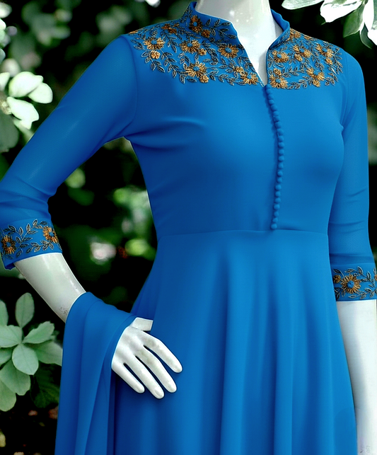 Designer salwar set (Delivery in 25 -28 working days )