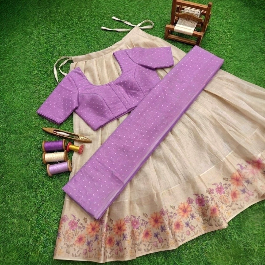 Traditional Dhavani set (Delivery in 25-30 working days)