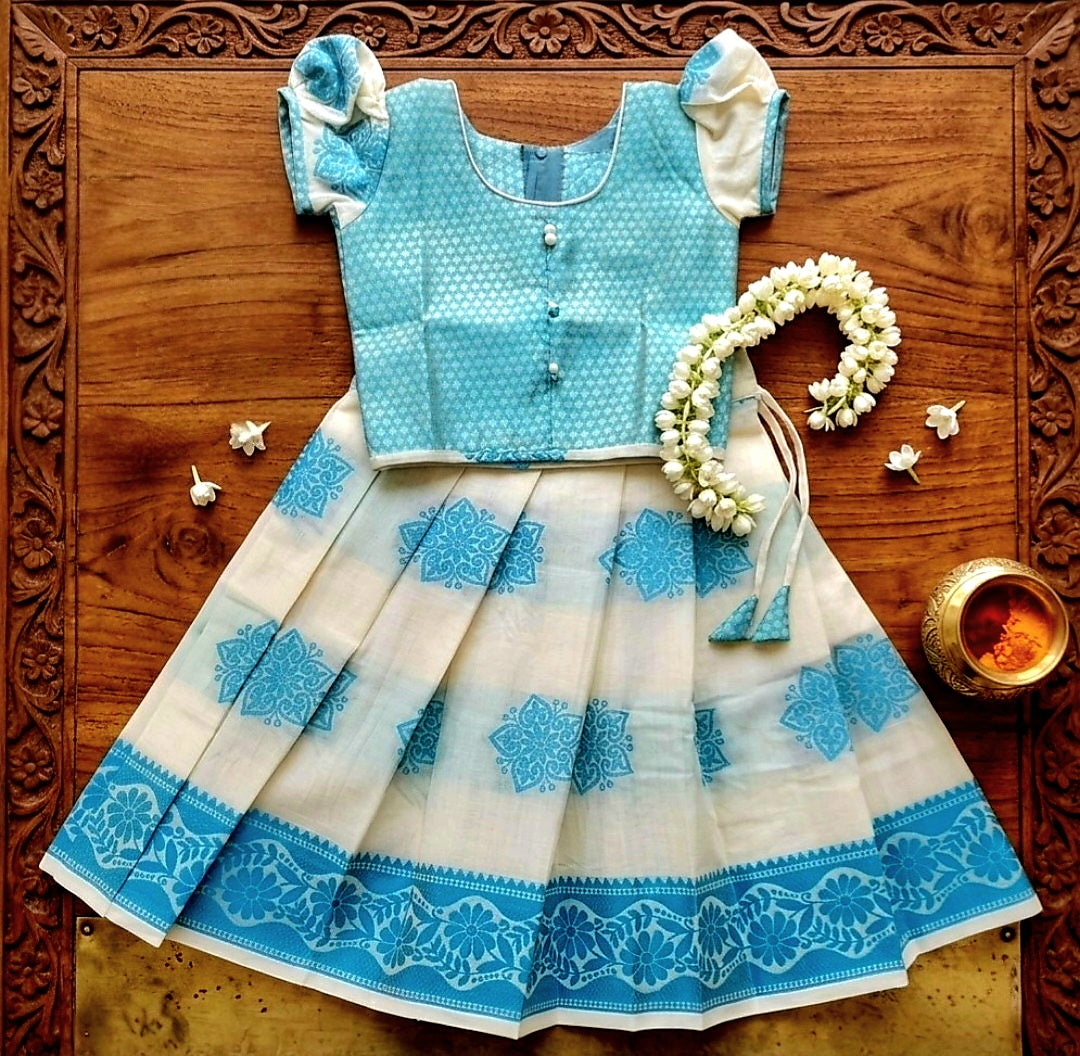 Kids Girls full skirt and Top (Delivery in 5-7days)
