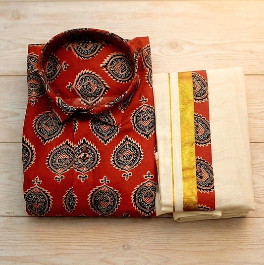 Shirt and Dhoti for boys (Delivery in5-7 days)