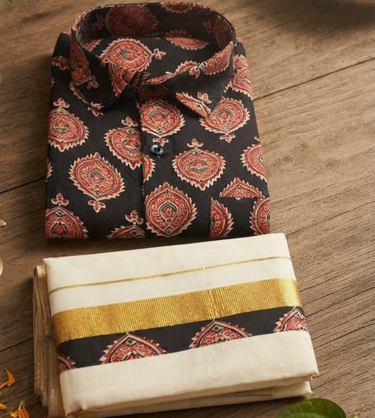 Shirt and Dhoti for boys (Delivery ih 5-7Working days)