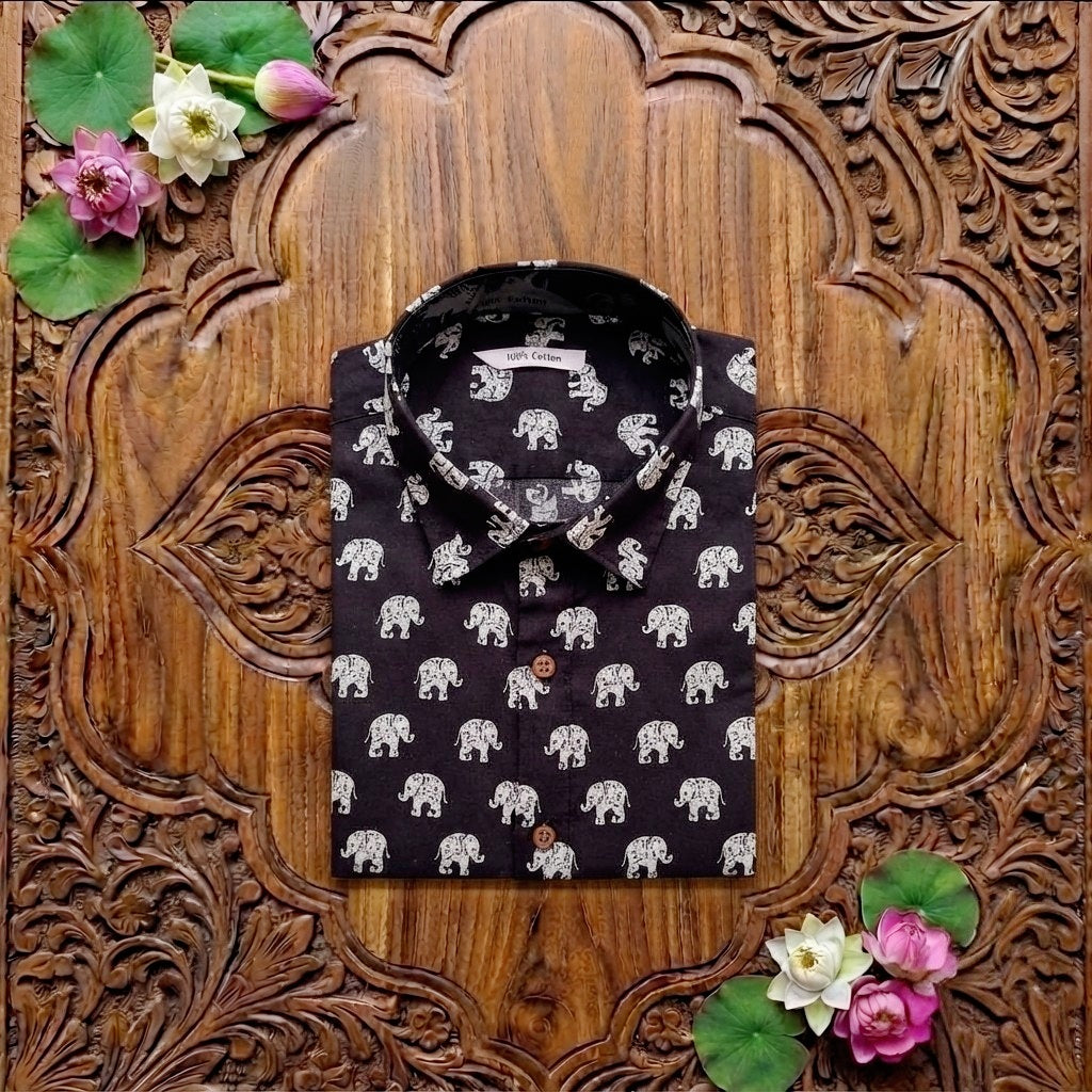Men's Cotton Printed shirt (Delivery in 13 -20days )