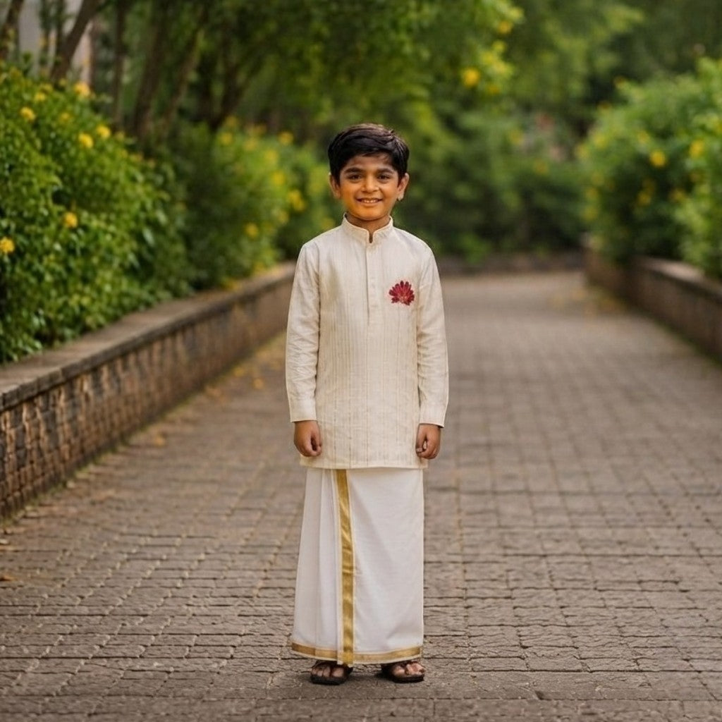 Pre Order: Kurta and Dhoti For Boys