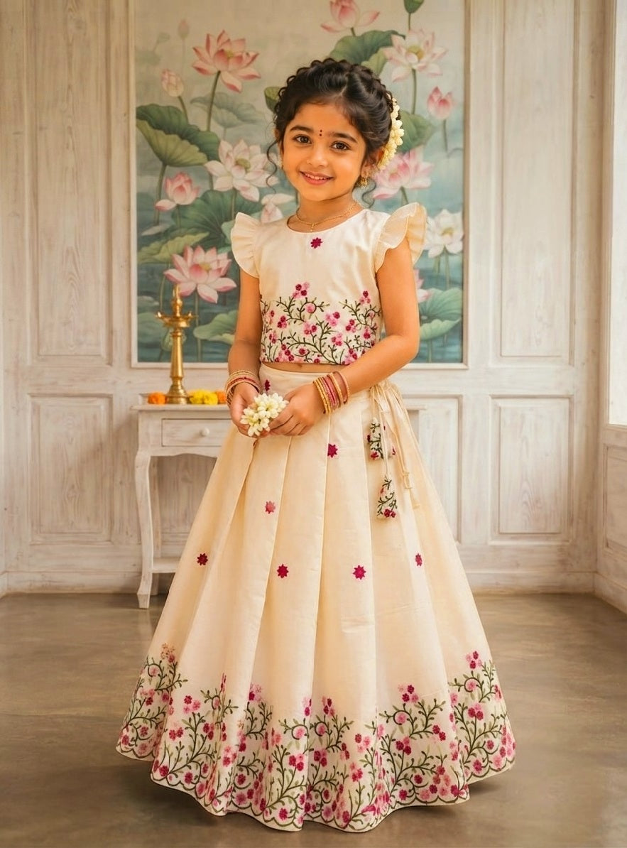 Girls kids Skirt and Top (Delivery in 13-18days )