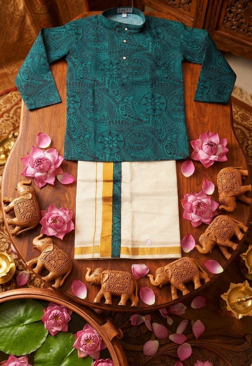 Kids boys kurta and Dhoti (Delivery in 18-23 days )