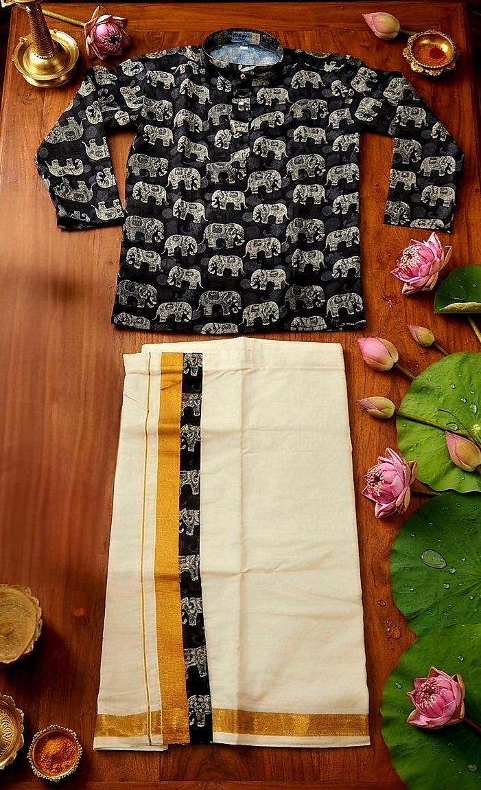 Kids boys kurta and Dhoti (Delivery in 18 -23 days )