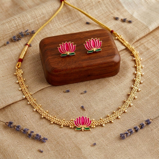 Necklace set (Delivery in 12-18days )
