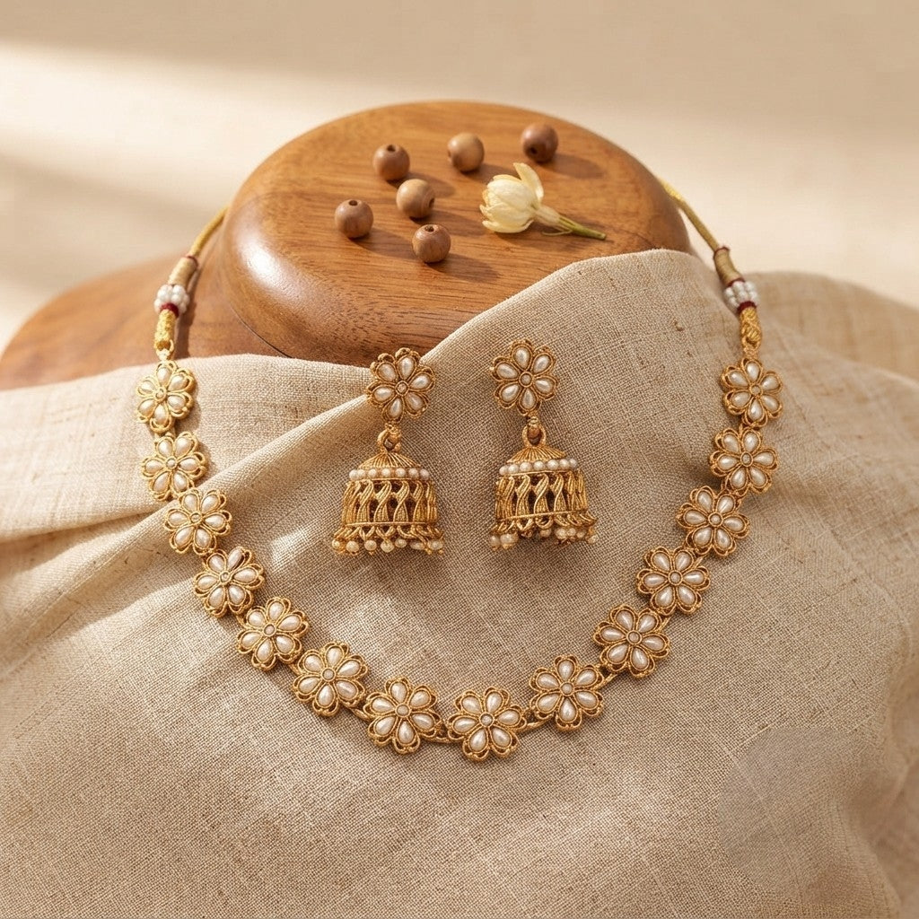 Necklace set(Delivery in 12-18 days )