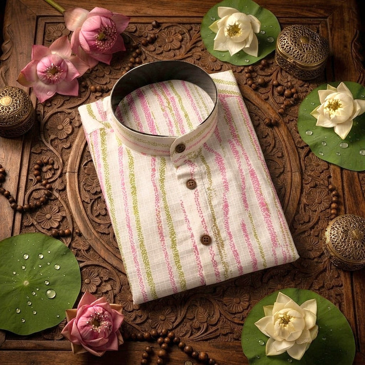 Men's Cotton Short kurta (Delivery in 7-10 days )