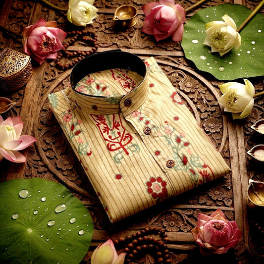 Men's Cotton short kurta (Delivery in 2-5 days)