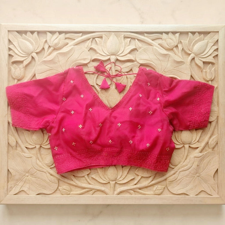 Readymade Silk Blouse(Delivery in 2 to 5 days )