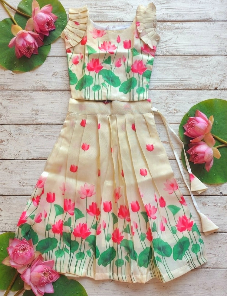Kids Girls Skirt and Top (Delivery in 2-5  working days )