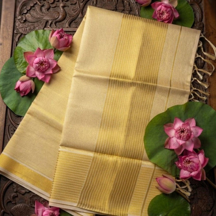 Beautiful Traditional Kerala set saree (Delivery in 2-5 working days)