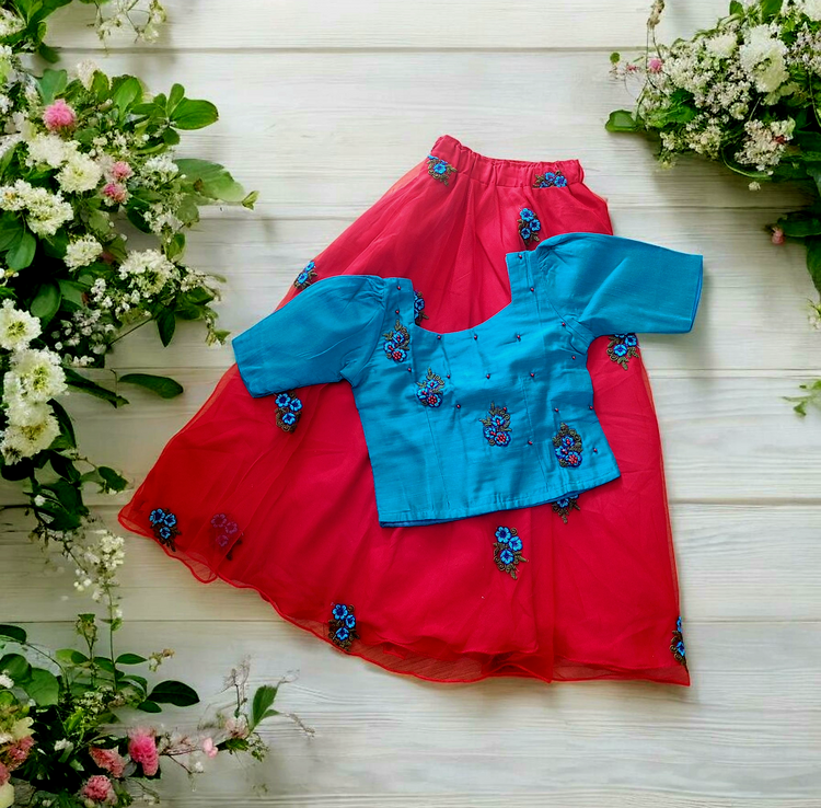 Kids Skirt and Top