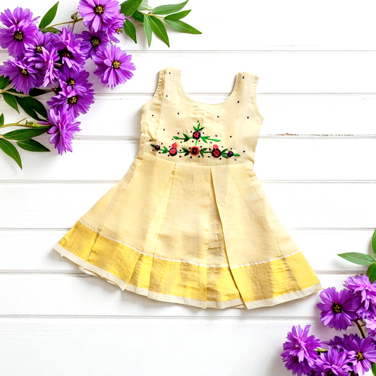 Kids Girls Frock (Delivery in 3-5days )