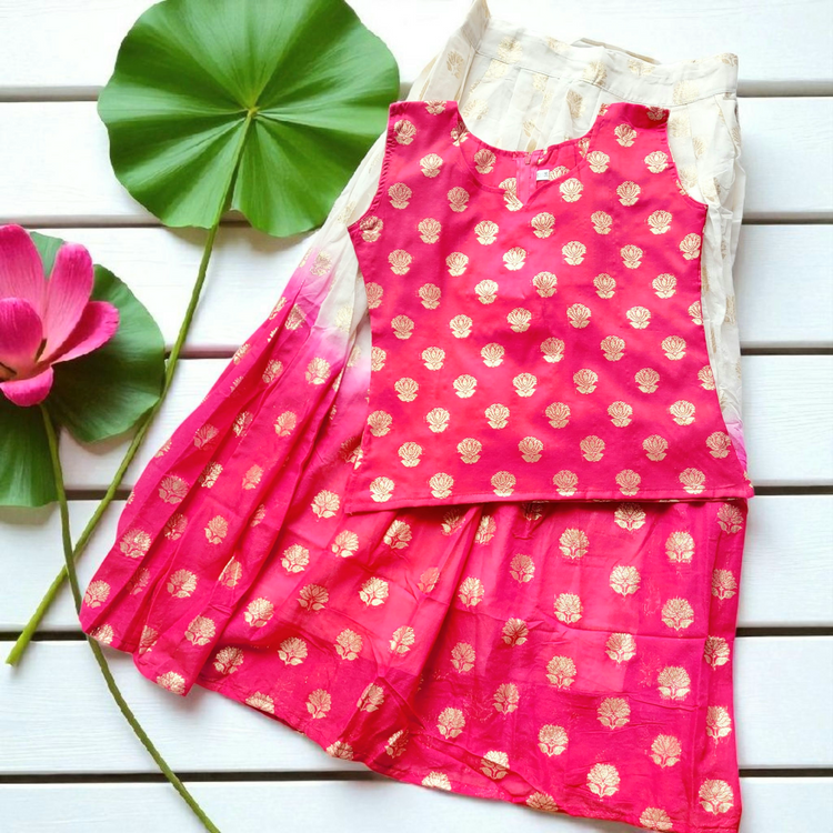 Kids Girls Skirt and Top (Delivery in 5-7 days )