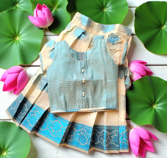 Kids Girls full skirt and Top (Delivery in 3-5days)