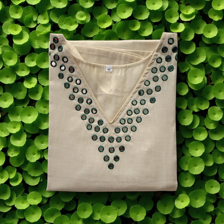 Tissue silk kurti (Delivery in 5 to 7days )