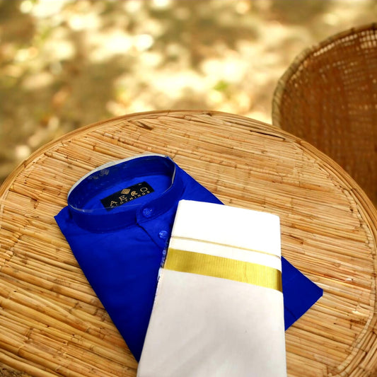 Pre Order: Men's Traditional Combo - Kurta and Dhoti