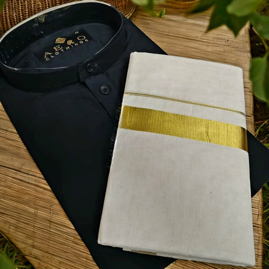 Pre Order: Men's Traditional Combo - Kurta and Dhoti
